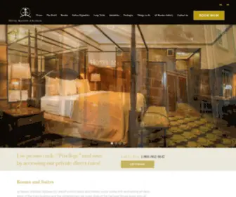 Manoirdauteuil.com(Old Quebec City hotel) Screenshot