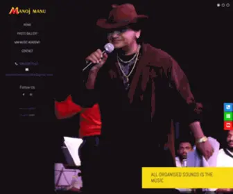 ManojManu.com(Celebrity Music Guru) Screenshot