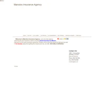 Manolosinsurance.com(Manolos Insurance) Screenshot