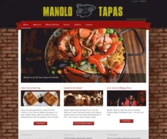 Manolotapas.net(Manolo Tapas) Screenshot