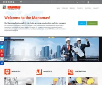 Manomav.com(Building Construction Consultancy) Screenshot