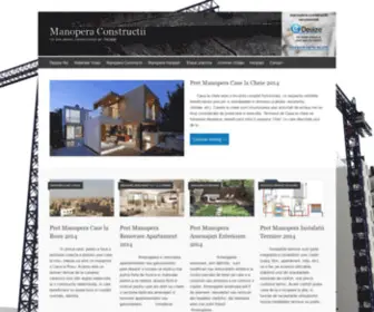 Manopera-Constructii.ro(Manopera Constructii) Screenshot