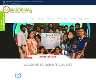 Manoramaseoservice.com(Manorama Web Solutions Private Limited) Screenshot