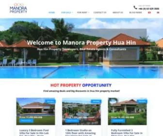 Manoraproperty.com(Property For Sale Hua Hin) Screenshot