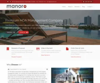 Manorinc.com(The Manor Association) Screenshot