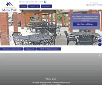 Manorparkinc.org(The Village at Manor Park) Screenshot