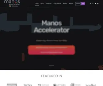 Manosaccelerator.com(Silicon Valley Latino Accelerator) Screenshot