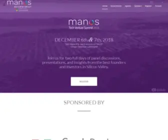 Manostechventuresummit.com(December 7th & 8th) Screenshot