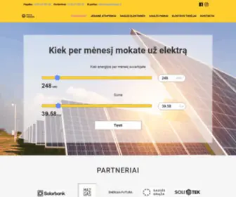 Manotiekejas.lt(Geriausias elektros tiekimo pasiūlymas Jums) Screenshot