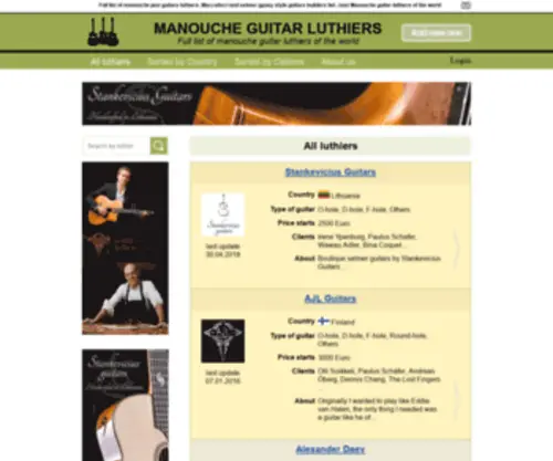 Manouche-Guitar.com(Join Channel) Screenshot