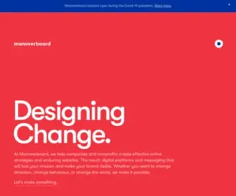 Manoverboard.com(Design for Change) Screenshot