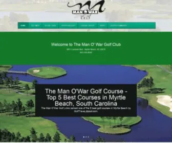 Manowargolfcourse.com Screenshot