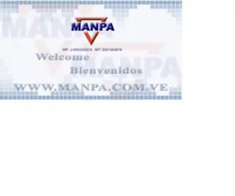 Manpa.com.ve(Manpa) Screenshot