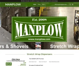 Manplow.com(MANPLOW) Screenshot