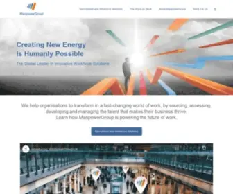 Manpowergroup.co.uk(Recruitment and Workforce Management) Screenshot