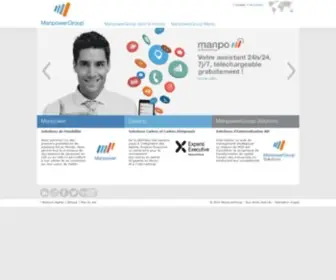 Manpowergroup.ma(Bienvenue dans ManpowerGroup Maroc) Screenshot