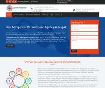 Manpowersupplyfromnepal.com(Manpower agency in Nepal) Screenshot