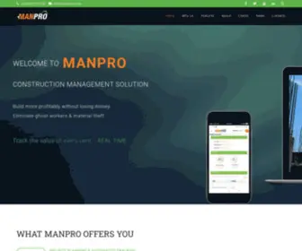 Manpro.co.ke(Manpro CMS) Screenshot