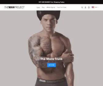 Manprojectco.com(The Man Project) Screenshot