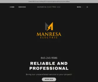 Manresaelectric.com(Manresa Electric LLC) Screenshot