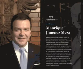 Manriquejimenez.com(Manrique Jiménez Meza) Screenshot