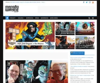 Mansaowayne.com.br(Mansão Wayne) Screenshot