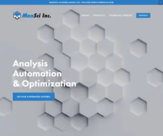 Mansci.com(ManSci Inc) Screenshot