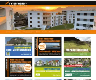 Manserimmobilien.com(Das eigene Wohnen ist ein äusserst individueller Akt) Screenshot