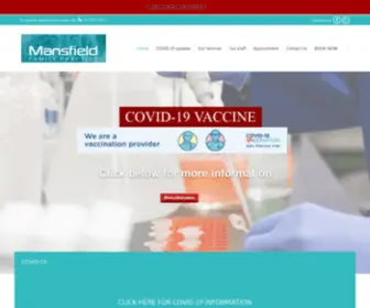 Mansfieldfamilypractice.com.au(Our Clinic) Screenshot