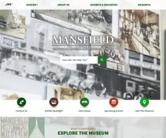 Mansfieldhistory.org(Mansfield, TX) Screenshot