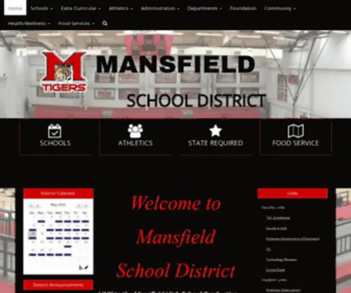 Mansfieldtigers.org(Mansfieldtigers) Screenshot