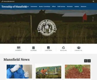 Mansfieldtownship-NJ.gov(Mansfieldtownship NJ) Screenshot