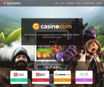 Mansion.com Screenshot