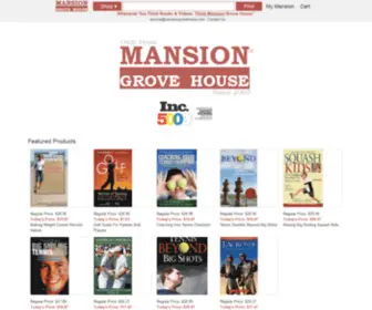 Mansiongrovehouse.com(Books & Videos) Screenshot