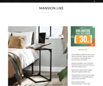 Mansionlike.com(Make your house just like a mansion) Screenshot