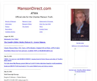 Mansondirect.com(MANSON DIRECT) Screenshot