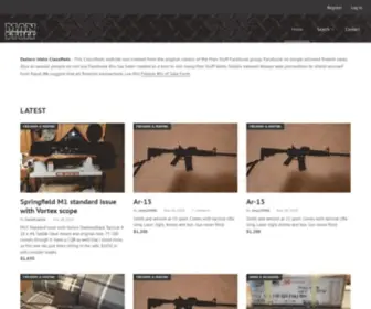 Manstuffclassifieds.com(ManStuff Classifieds) Screenshot