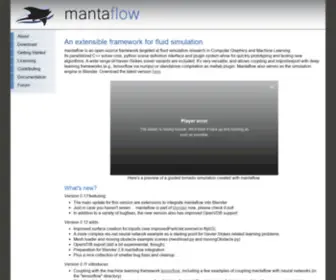 Mantaflow.com(Mantaflow) Screenshot