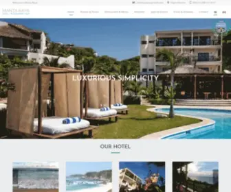 Mantaraya-Hotel.com(Just another WordPress site) Screenshot