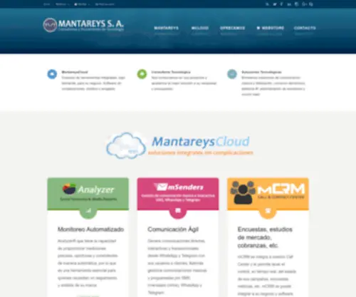 Mantareys.com(Diseño web ecuador) Screenshot