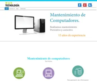 Mantenimientocomputadores.com(Portátiles) Screenshot