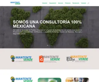 Mantenteverde.com(Mantente Verde) Screenshot