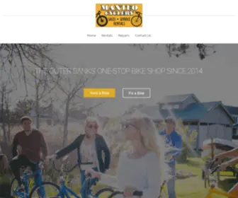 Manteocyclery.com(OBX Bicycle Rentals & Repairs) Screenshot