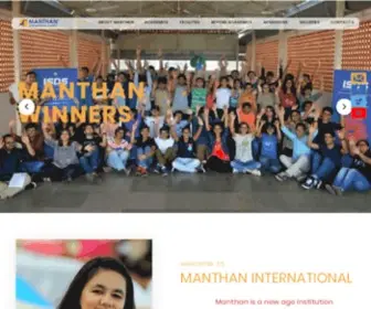 Manthanschool.org(International Schools Hyderabad) Screenshot