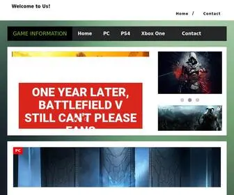Manthickbrother.com(Game information) Screenshot