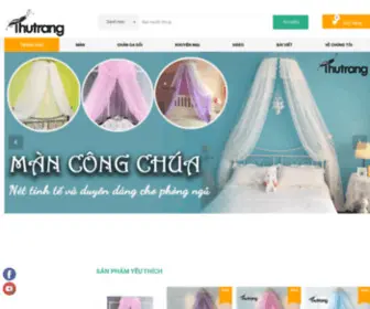 Manthutrang.com(Màn ngủ cao cấp cho gia đình & khách sạn) Screenshot