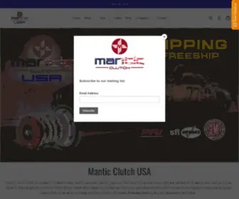 Manticclutchusa.com(Mantic Clutch USA) Screenshot