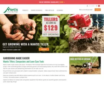 Mantis.com(Mantis Home) Screenshot