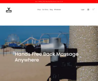 Mantismount.com(Massage Gun Mount) Screenshot