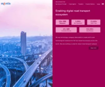 Mantistechnologies.com(Forefront of the Travel Industry) Screenshot